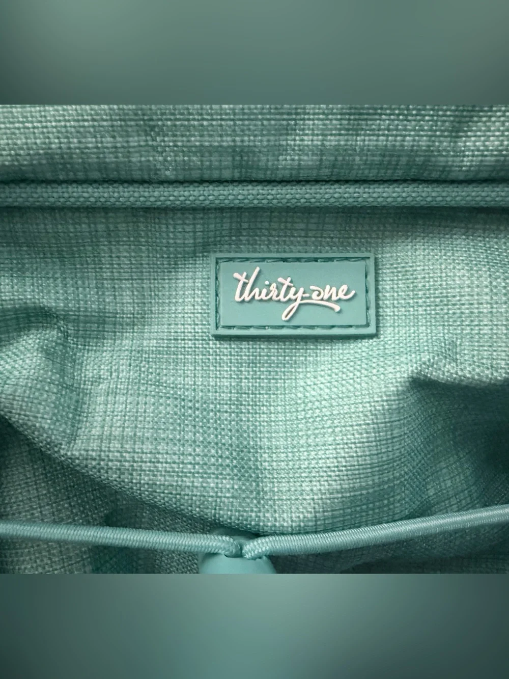 Thirty-One Mint Green Proverbs 22:6 Gym Travel Duffel Bag Multi Pocket
